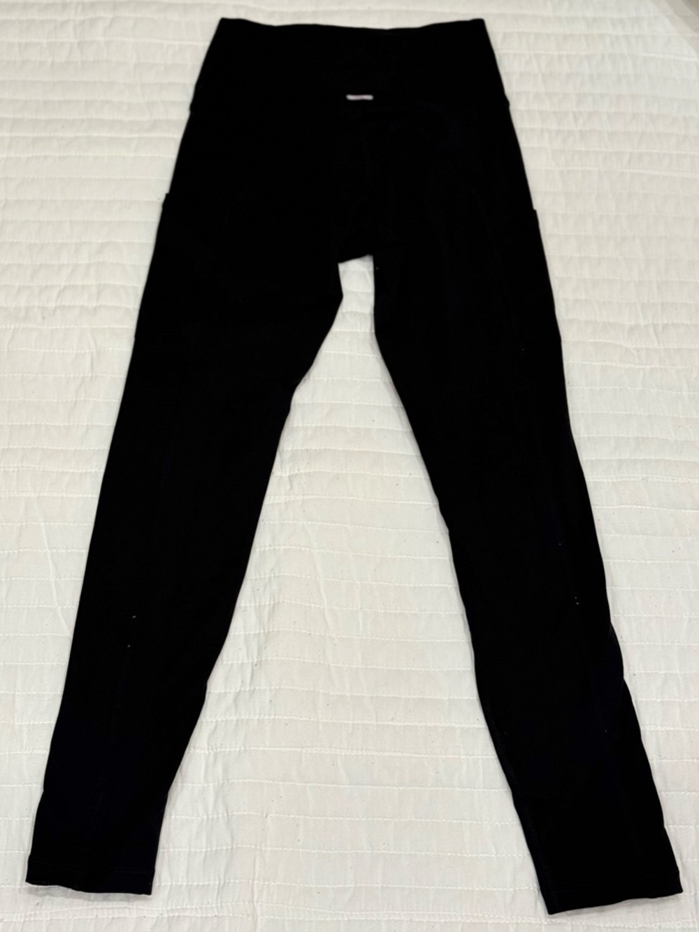 Aerie Chill Play Move Full Length High Waisted Black Leggings Size Small - Picture 8 of 8